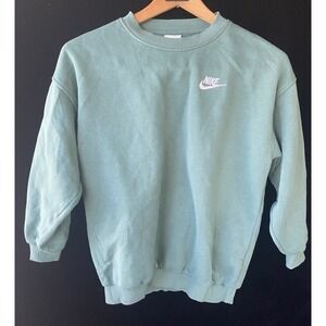 Atheletic Nike Teal Sweater Teens Size M